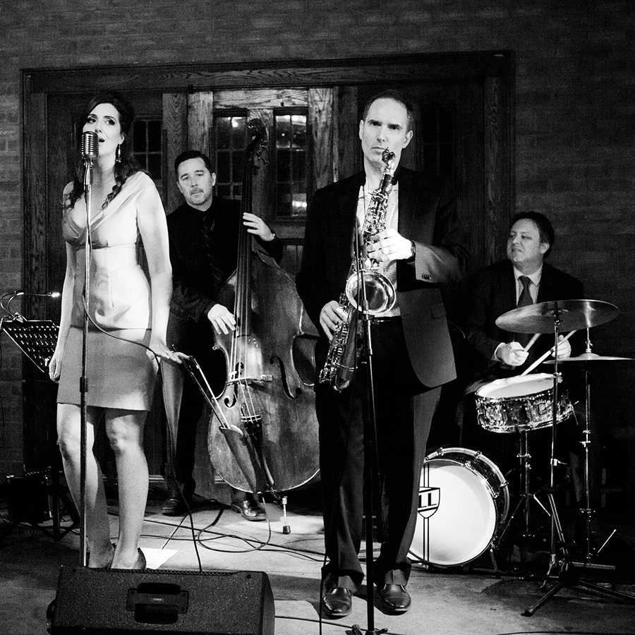 The Cafe Society performing at the Roxy Bar
