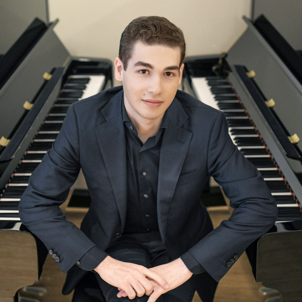 Portrait of Pianist Brandon Goldberg