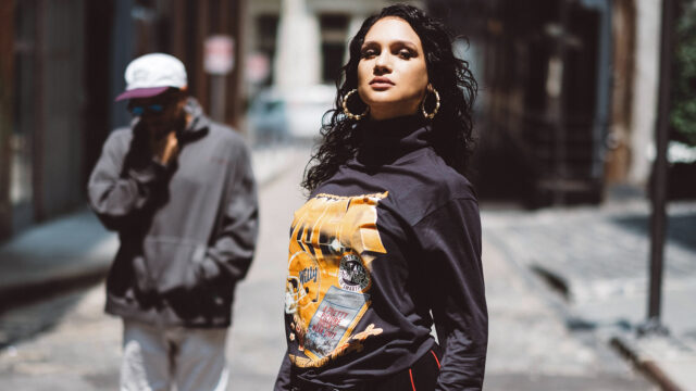 Photograph of the New York music icons Nomi Ruiz and Eli Escobar