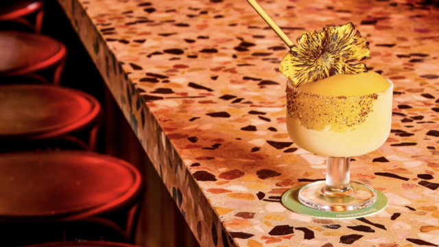 An image of a cocktail at Superbueno cocktail bar in New York