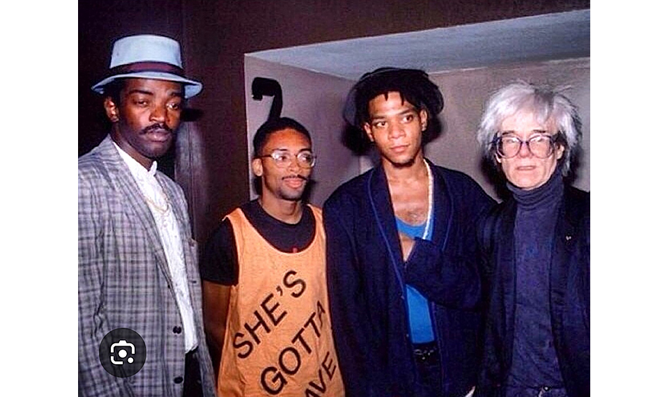 Fred spike lee jean michel andy warhol