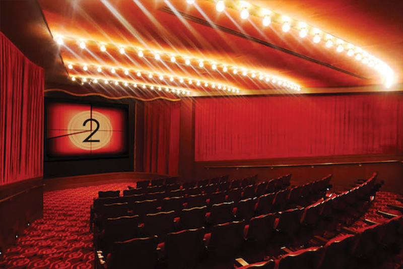 interior of the Roxy Cinema