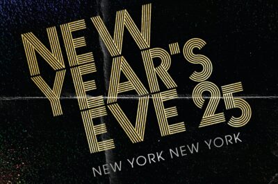 New Year's Eve 2025 Roxy Hotel Flyer