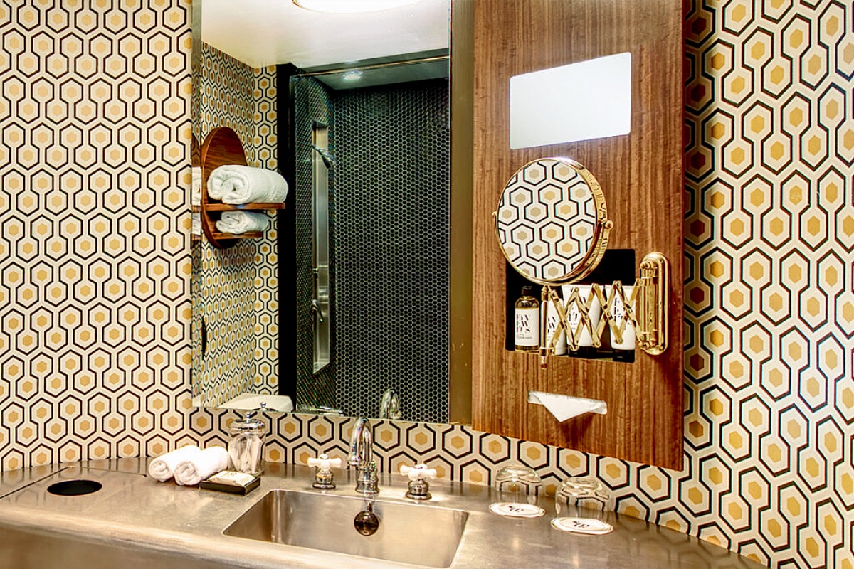 Bathroom Vanity at Roxy Hotel New York