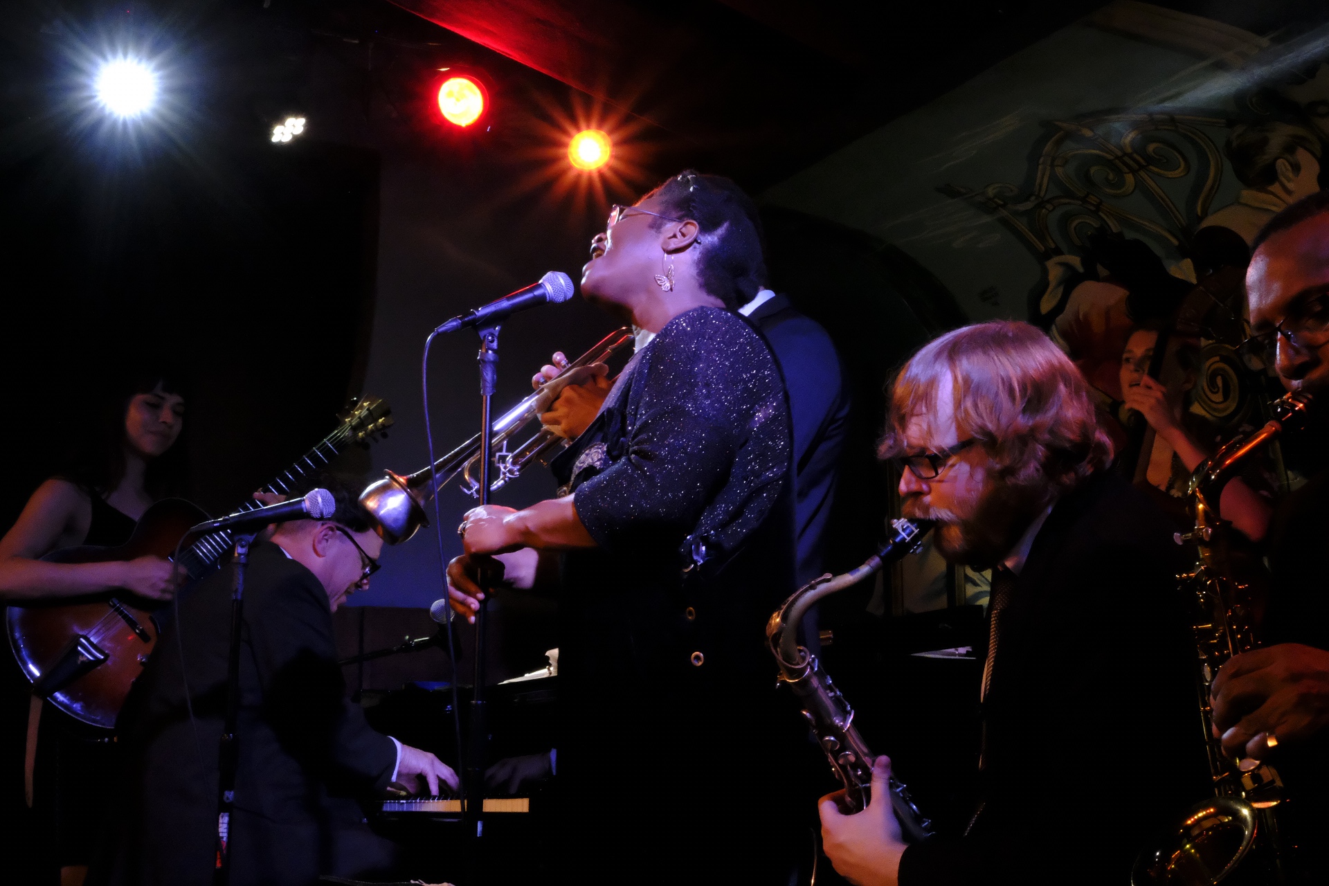 JC Hopkins Biggish Band | The Django Jazz Club | Roxy Hotel