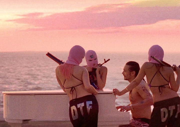 Image from the motion picture Spring Breakers