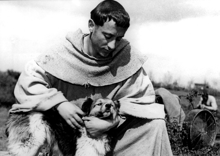 Image from the motion picture The Flowers of St. Francis