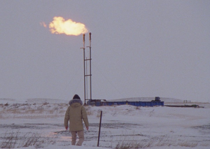 Image from the motion picture How to Blow Up a Pipeline