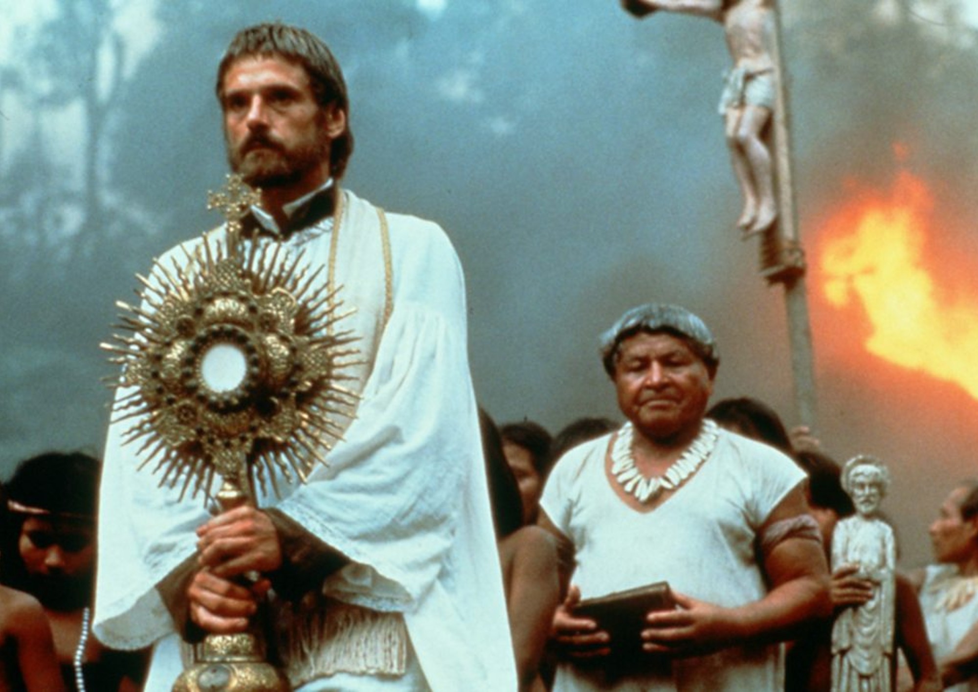 Image from the 1986 motion picture The Mission