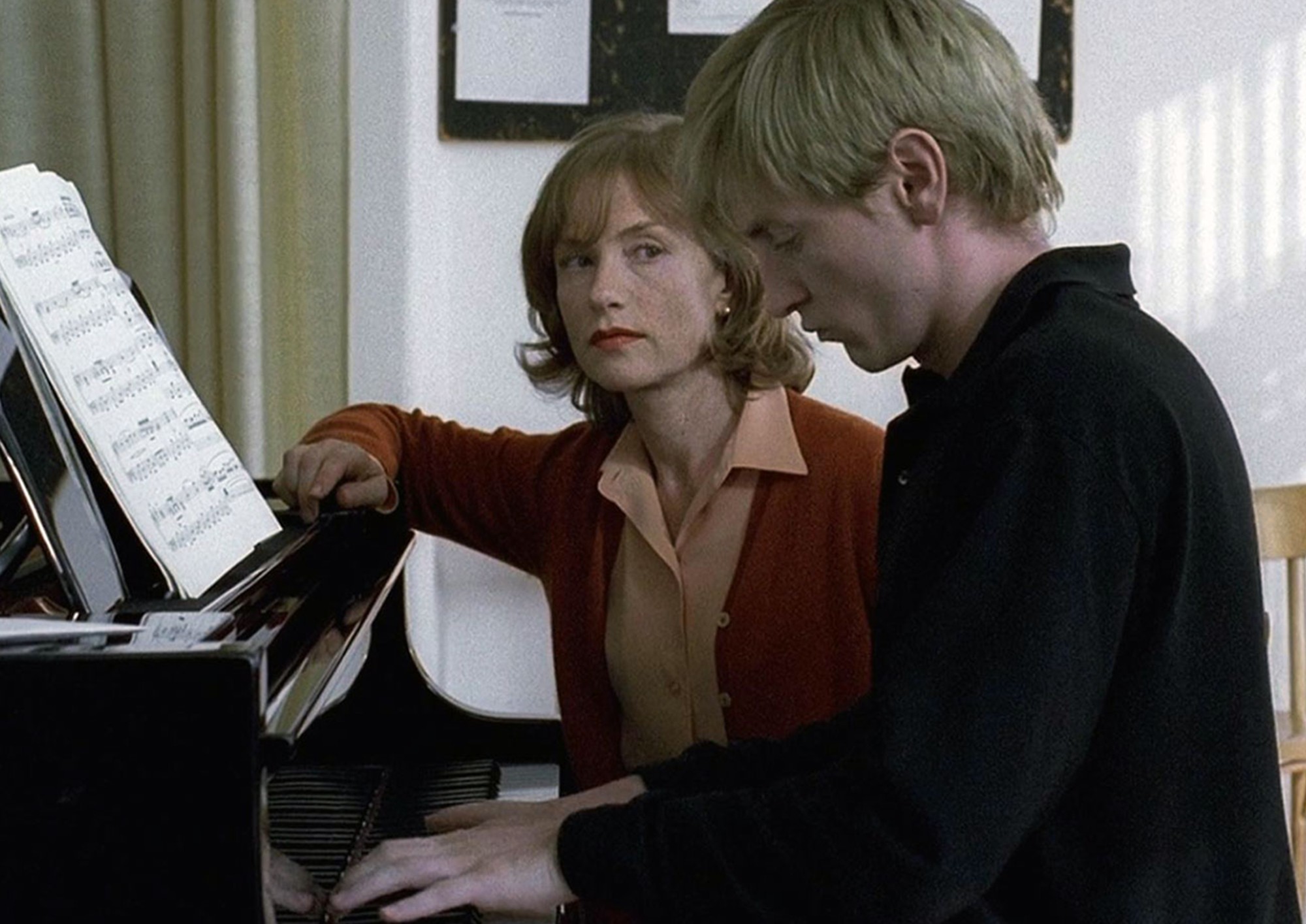 Image from the motion picture The Piano Teacher