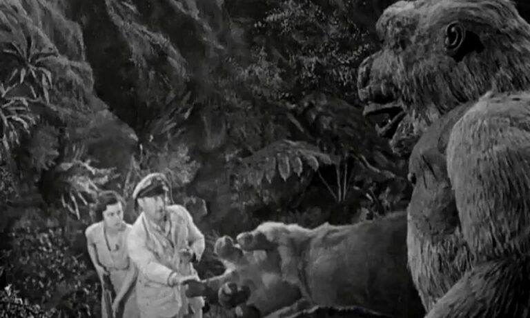 Scene from the 1933 film Son of Kong.
