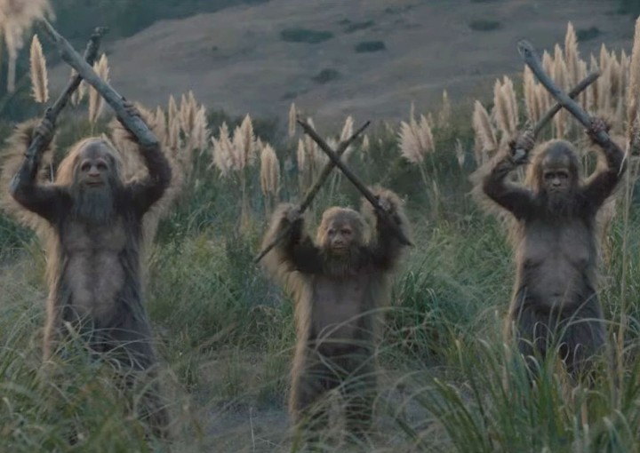 Image from the motion picture Sasquatch Sunset