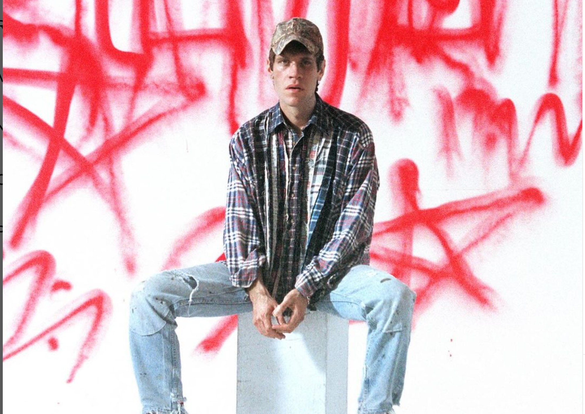 Portrait of artist Aaron Maine of Porches