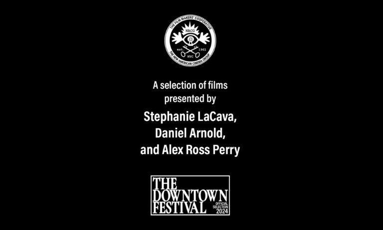 Flyer image for The Downtown Festival's Film Co-Op program