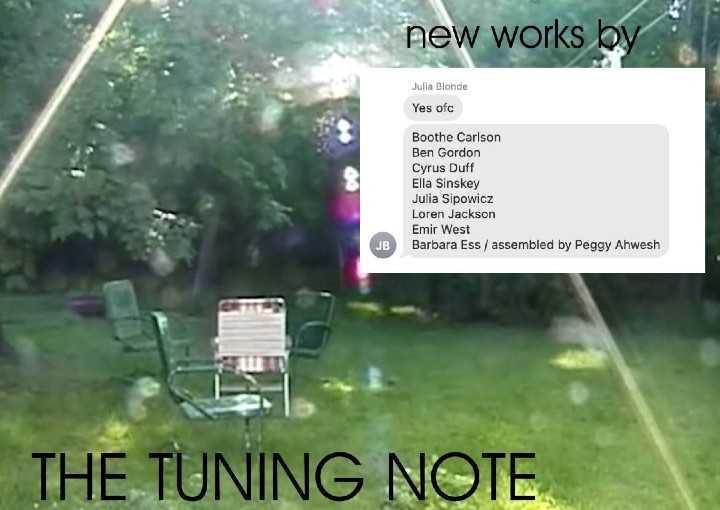 Flyer for Tuning Note shorts program