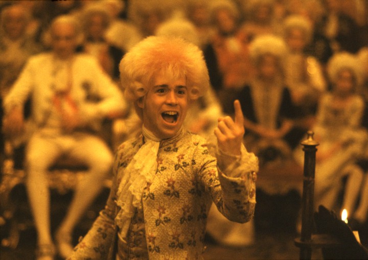 Image from the motion picture Amadeus