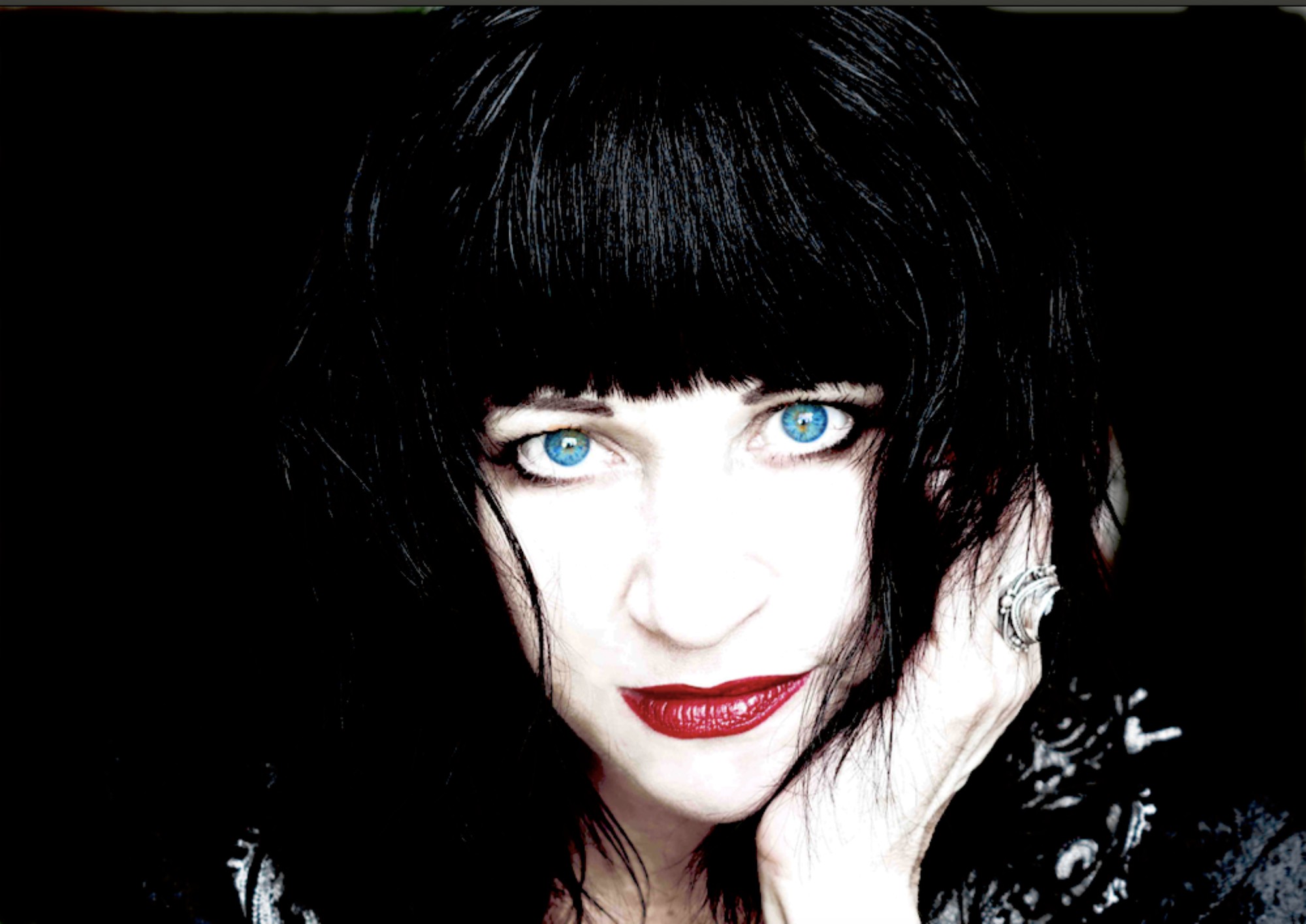 Portrait of artist Lydia Lunch