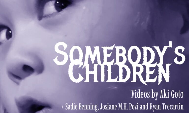 Poster for "Somebody's Children" screening