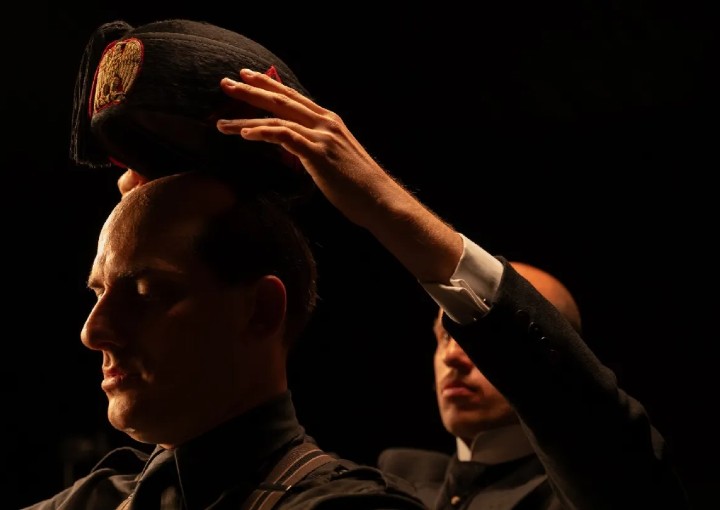 Image from the motion picture series Mussolini: Son of the Century