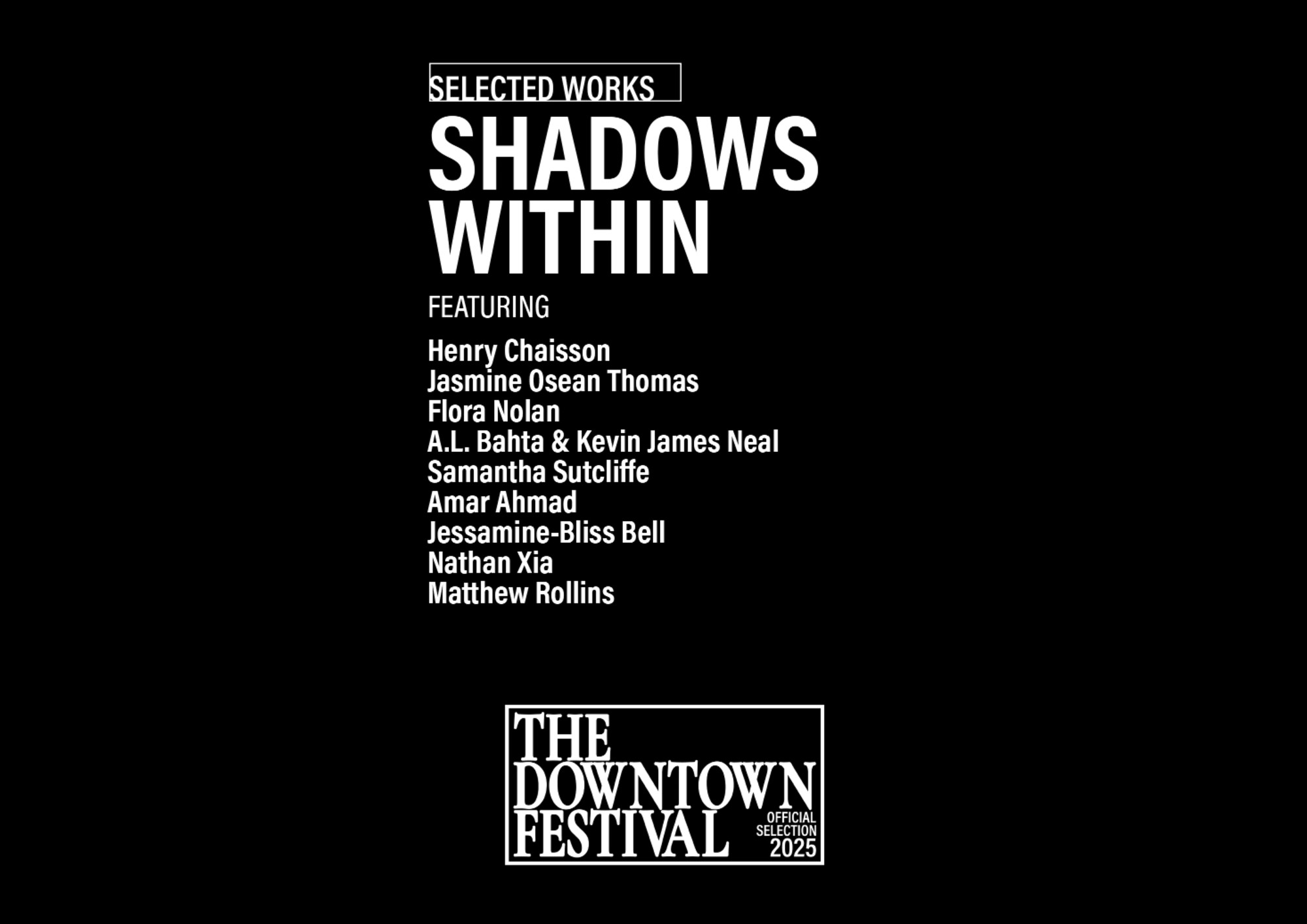 Program image for Downtown Festival's Shadows Within shorts