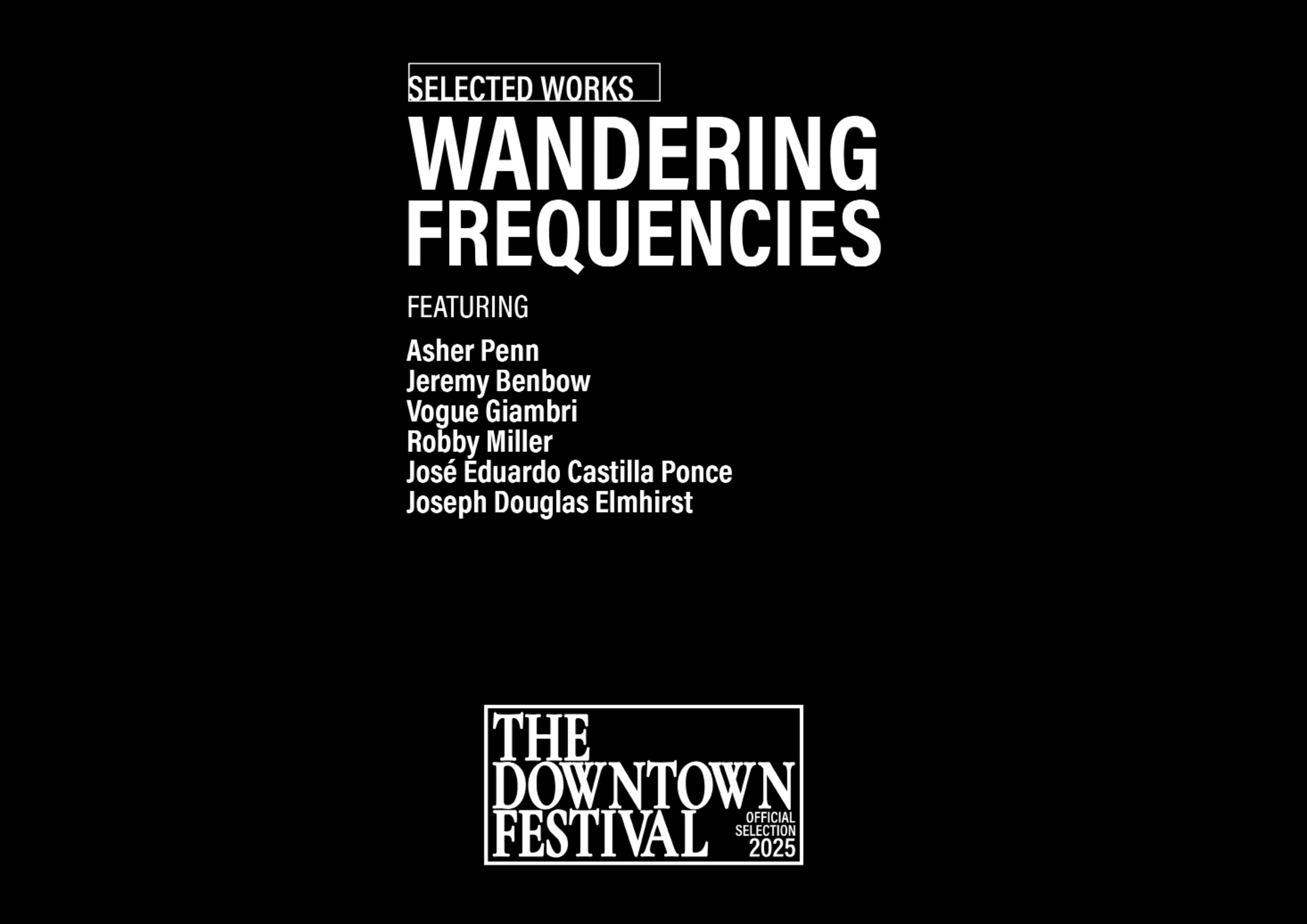 Image for Wandering Frequencies program