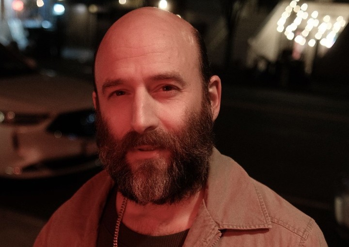 Portrait of journalist Yasha Levine