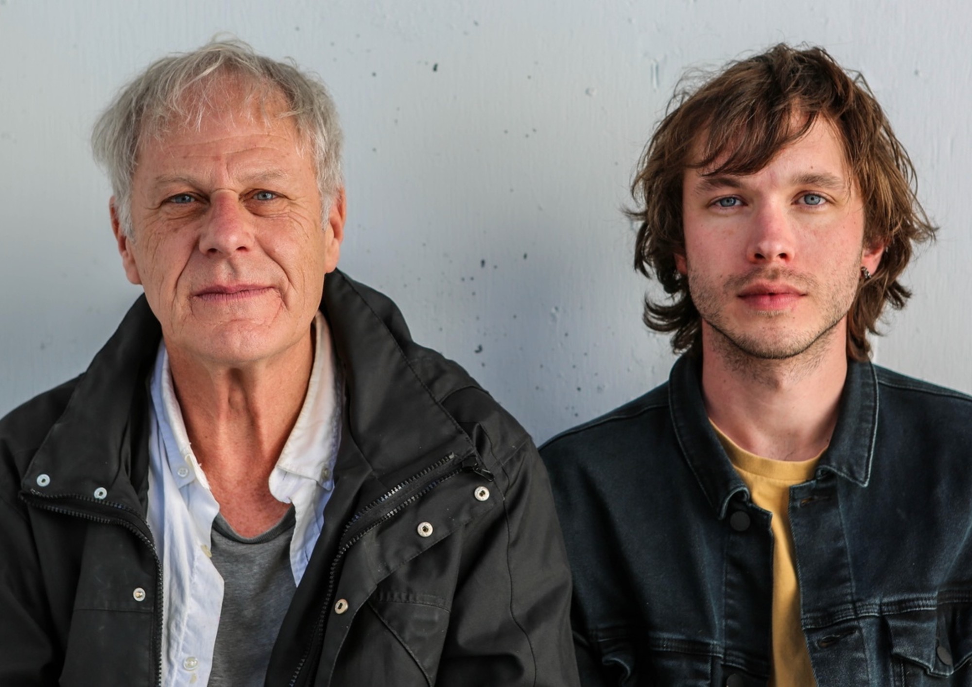 Portrait of Dennis Cooper & Zac Farley