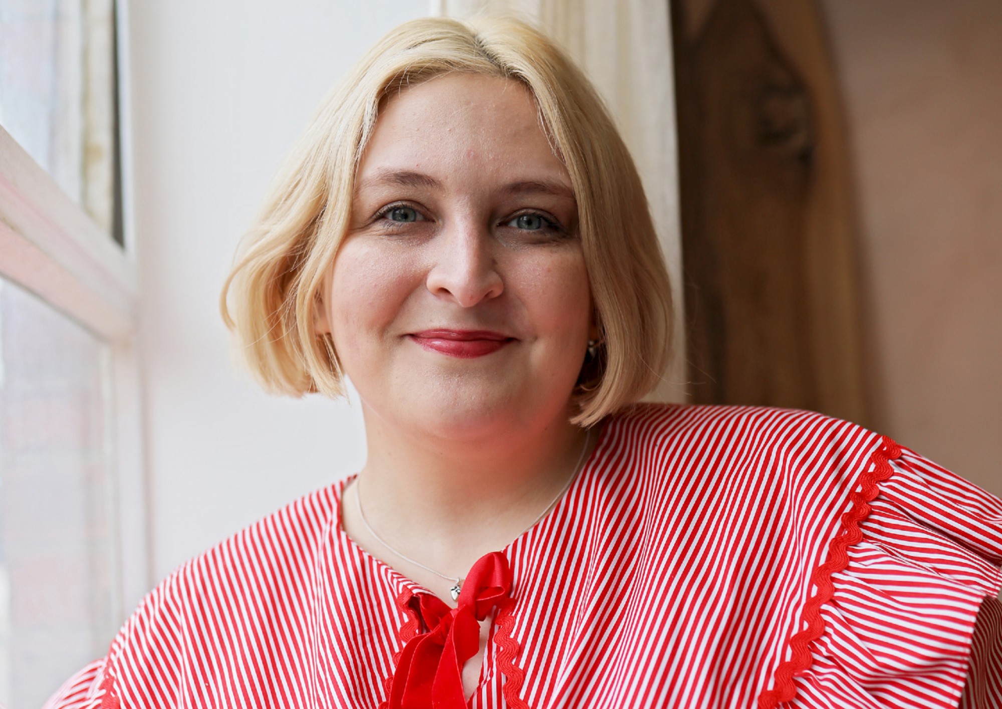 Portrait of writer Hannah Strong