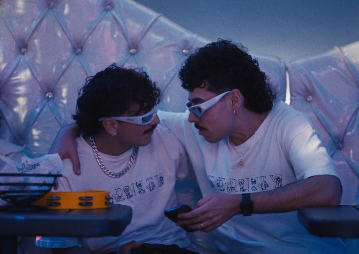 Image from the motion picture Serious People