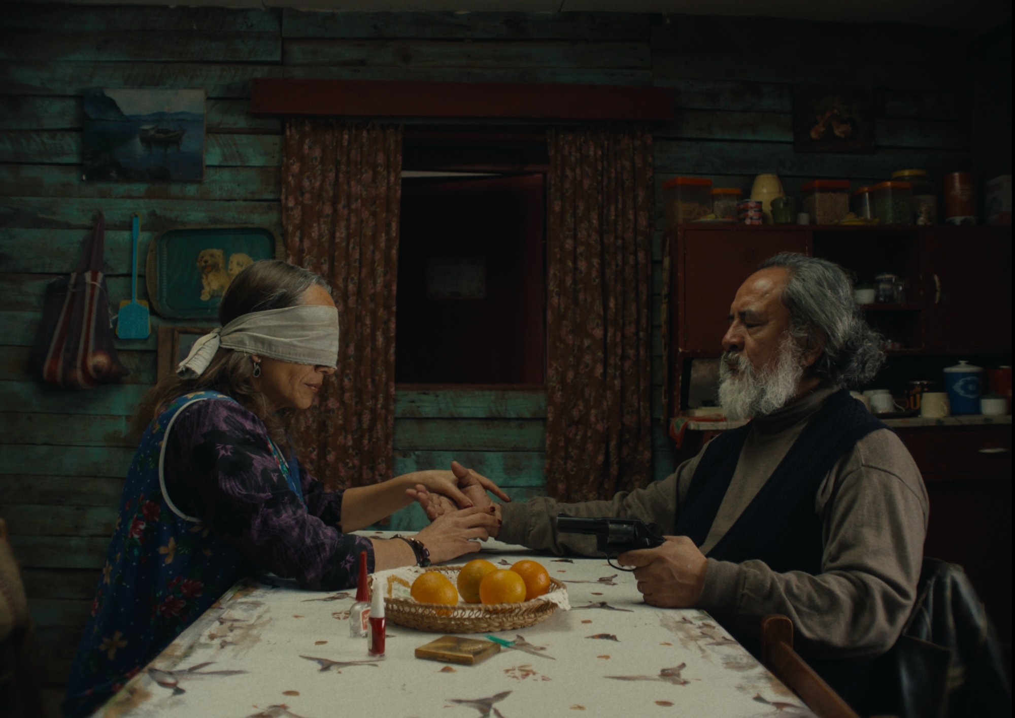 Image from the motion picture The Mysterious Gaze of the Flamingo