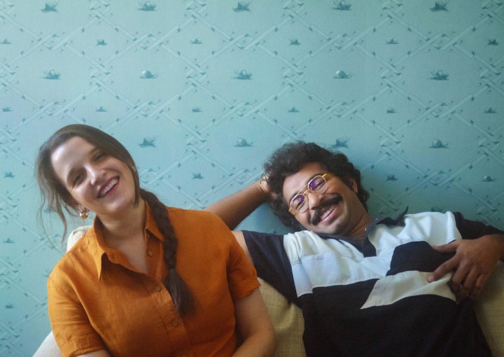 Portrait of filmmakers Artemis Shaw and Prashanth Kamalakanthan