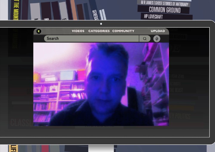 Image from the motion picture We Are Making A Film About Mark Fisher