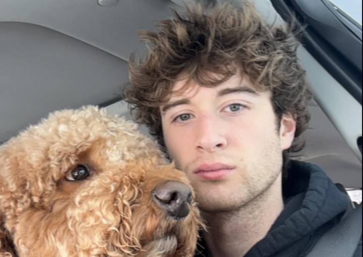 Portrait of writer/actor Chase Mackay