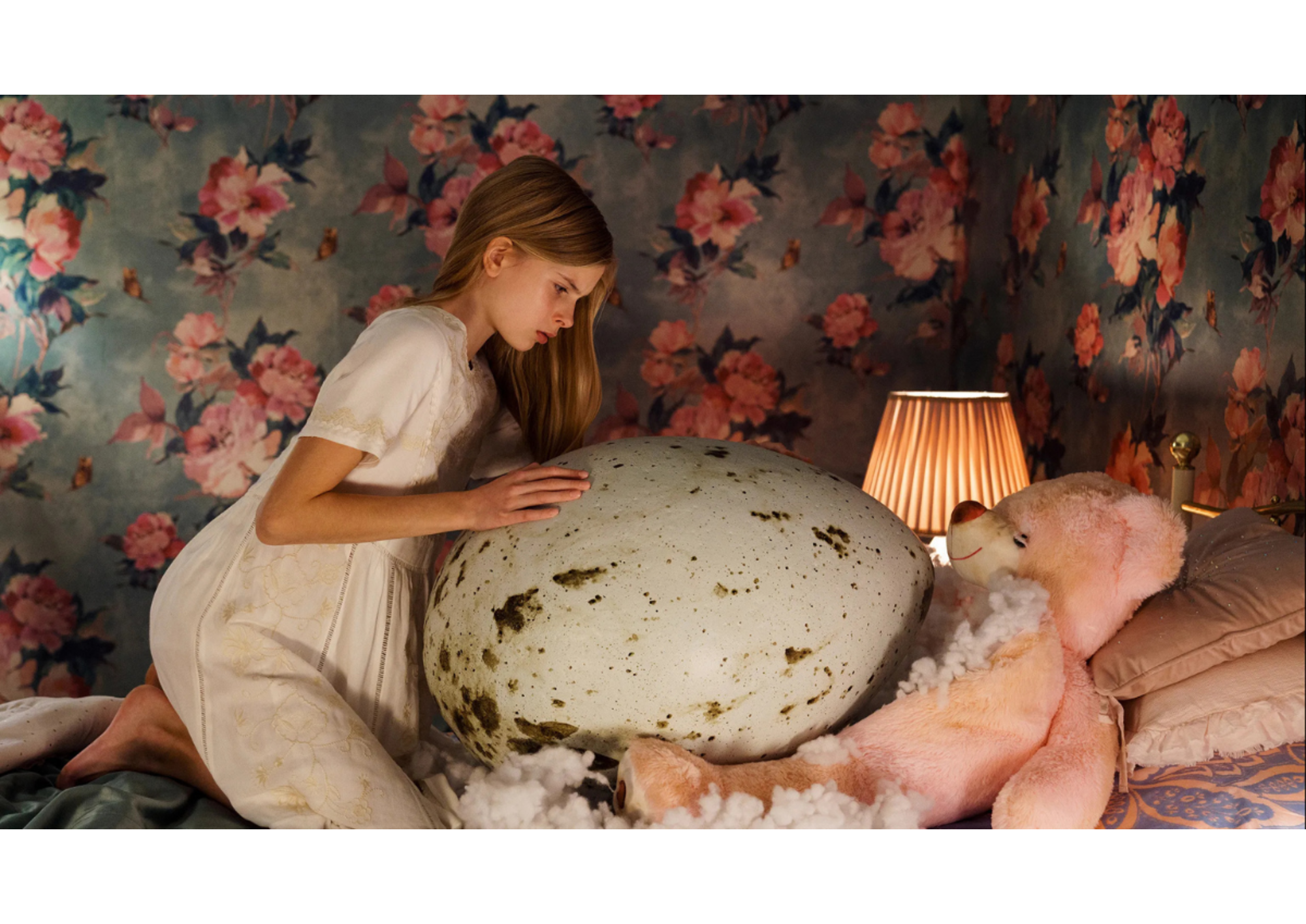 still image from the film, Hatching