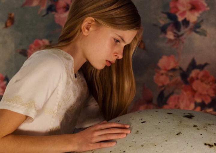 still image from the film, Hatching