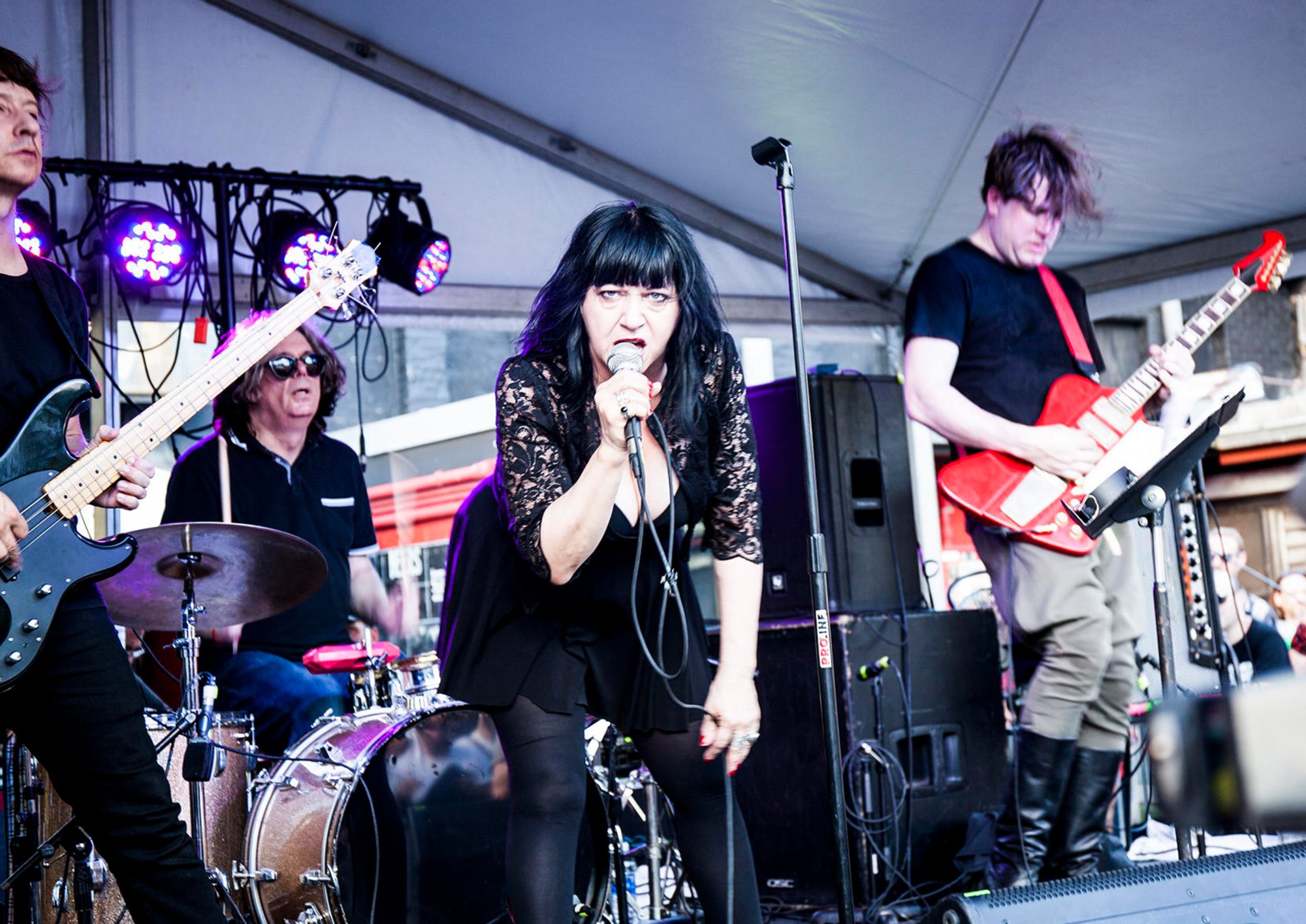 Image from the motion picture Lydia Lunch: The War is Never Over