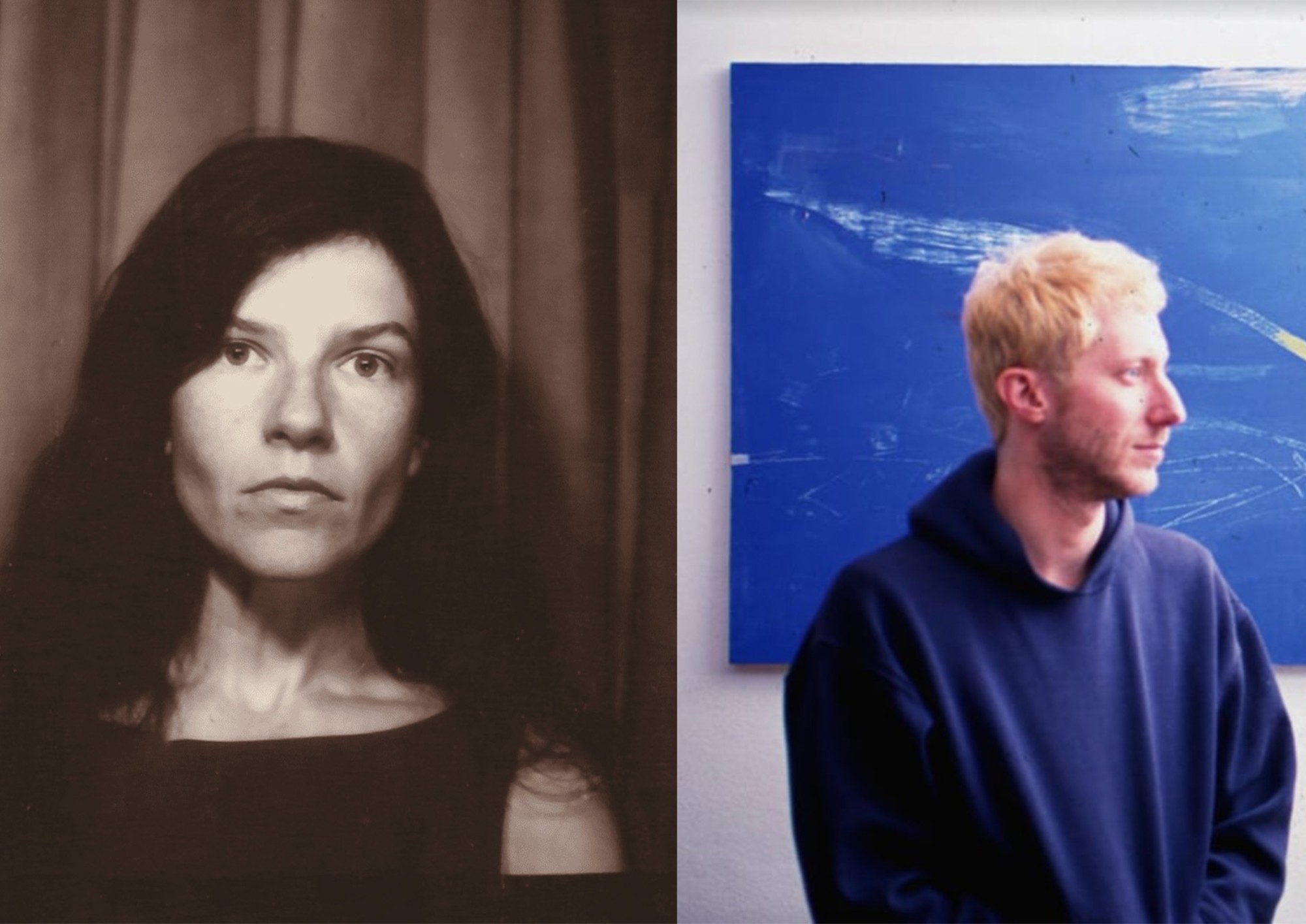 headshots of Sam Taffel and Gillian Waldo