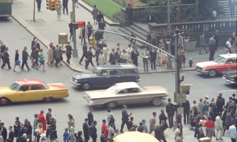 film still from Rick Prelinger's Lost Landscapes of NY
