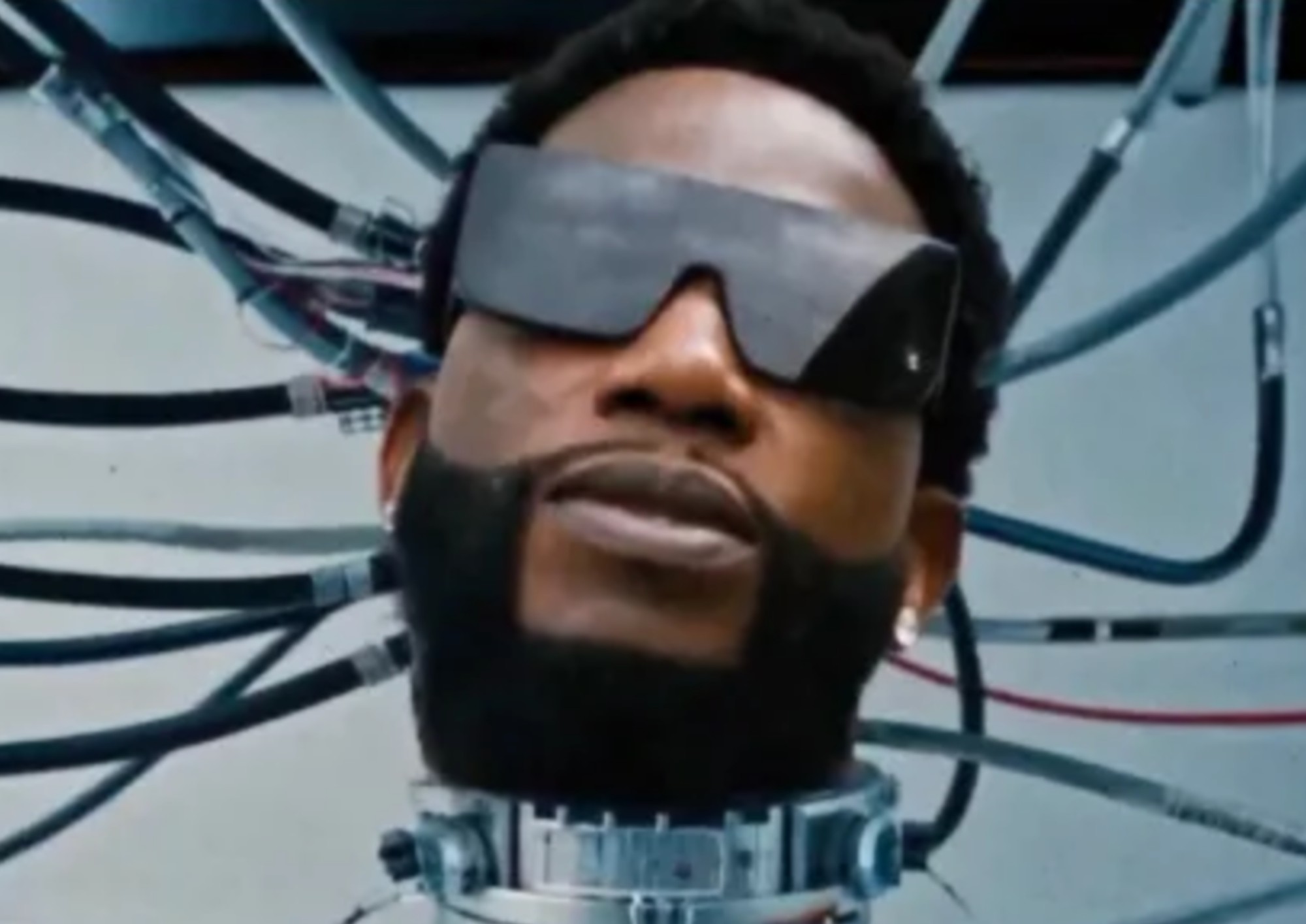 still image from Gucci Mane music video