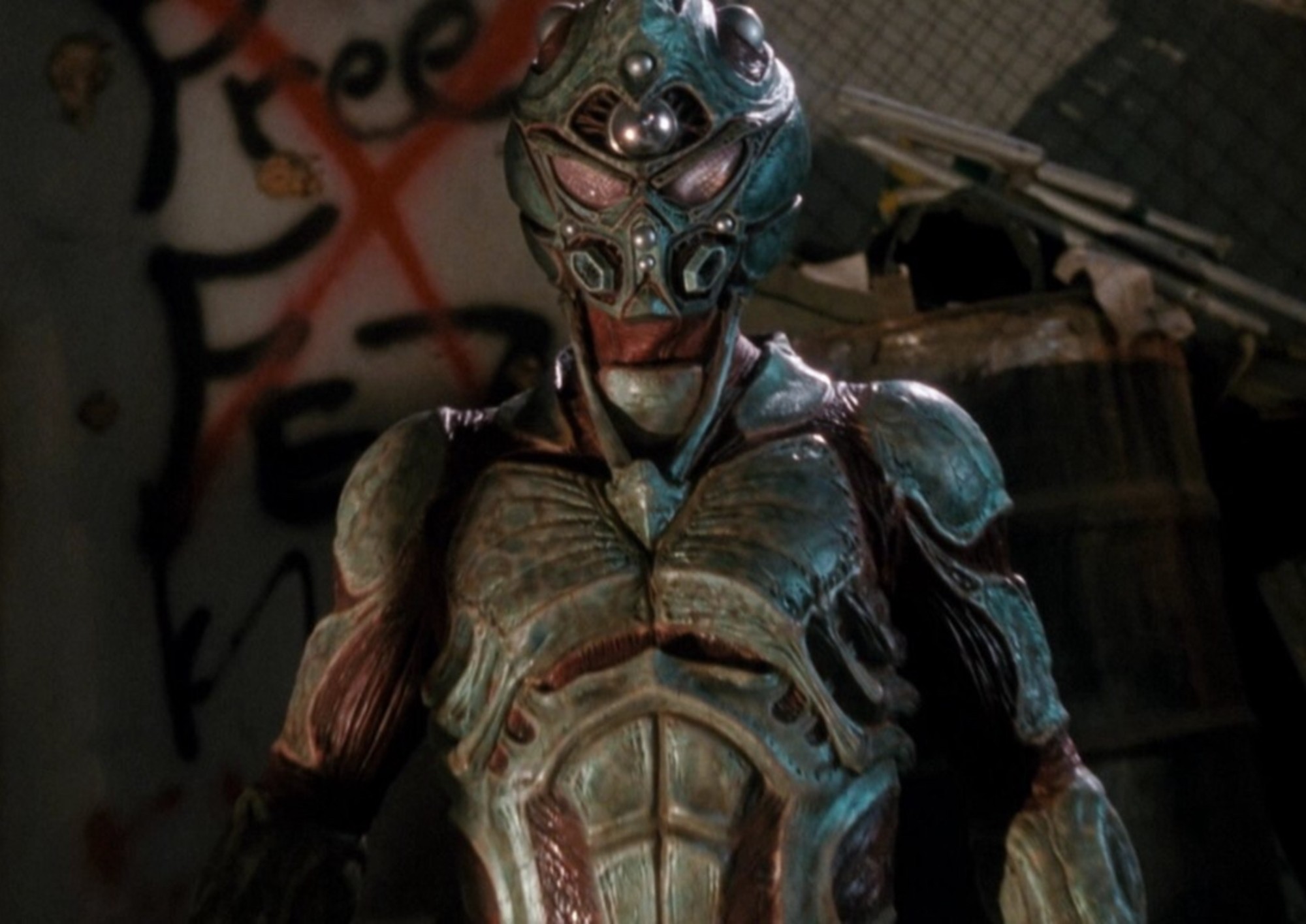 film still from The Guyver